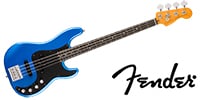 FENDER / American Ultra II Precision Bass, Ebony FB, Noble Blue