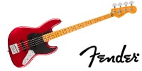 FENDER / American Ultra II Jazz Bass, Maple FB, Sinister Red