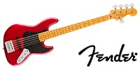 FENDER / American Ultra II Jazz Bass V, Maple FB, Sinister Red