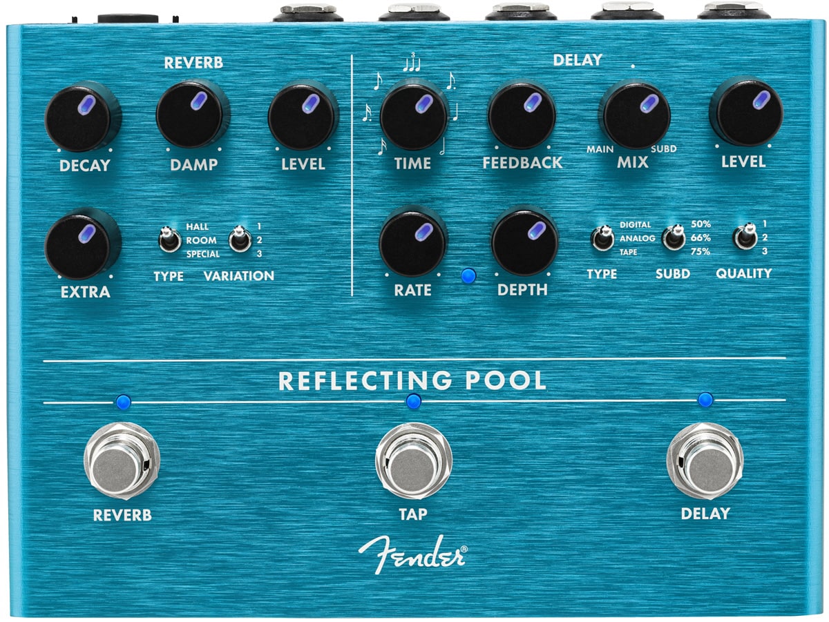 FENDER/REFLECTING POOL DELAY/REVERB