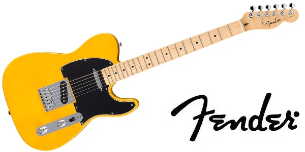 FENDER ( フェンダー )  / Std Tele, Maple FB, Black PG, Butterscotch Blonde