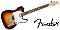 FENDER / Std Tele, Laurel FB, White PG, 3-Color Sunburst