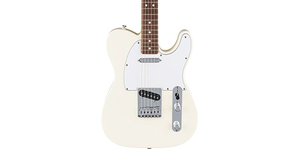 FENDER / Std Tele, Laurel FB, White PG, Olympic White画像3