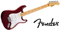 FENDER / Std Strat, Maple FB, White PG, Candy Cola
