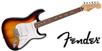 FENDER / Std Strat, Laurel FB, White PG, 3-Color Sunburst
