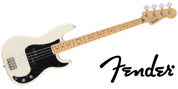 FENDER / Standard Precision Bass Olympic White