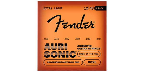 FENDER ( フェンダー ) / 60XL Phosphor Bronze 10-48 3 Pack