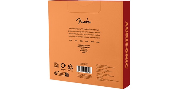 FENDER ( フェンダー ) / 60XL Phosphor Bronze 10-48 3 Pack画像2