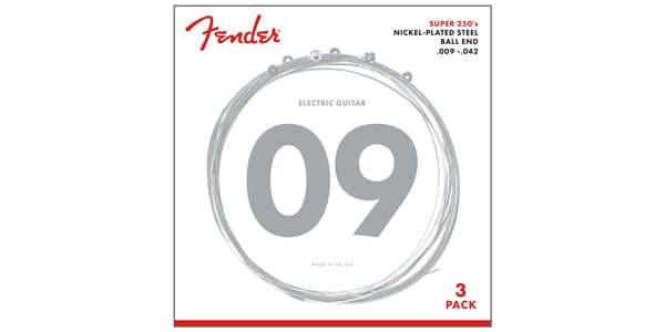 FENDER/Super 250L NPS Ball End Strings 3-Pack