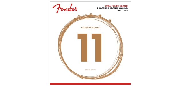 FENDER/860CL Phosphor Bronze Dura-Tone Coated 11-52