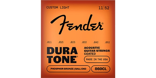 FENDER ( フェンダー )  / 860CL Phosphor Bronze Dura-Tone Coated 11-52