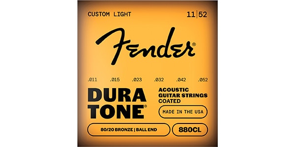 FENDER ( フェンダー ) 880CL 80/20 Coated Acoustic Guitar String 11