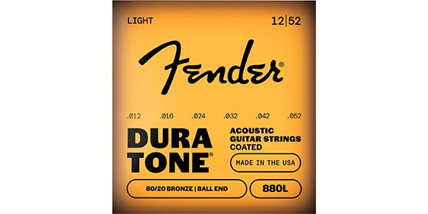 FENDER ( フェンダー ) / 880L 80/20 Coated Acoustic Guitar Strings 12-52