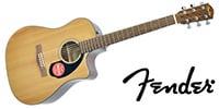 FENDER / CD-60SCE Dreadnought Walnut Natural