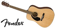 FENDER / CD-60S Left Hand, Walnut Natural