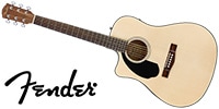 FENDER CD-60SCE Dreadnought LH Natural