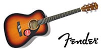 FENDER CC-60S 3-Color Sunburst