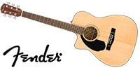 FENDER CC-60SCE Concert LH Natural