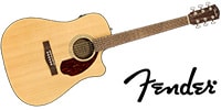 FENDER CD-140SCE Dreadnought Natural