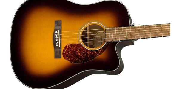 FENDER / CD-140SCE Dreadnought Sunburst画像3