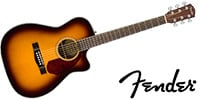 FENDER CC-140SCE Concert Walnut Sunburst