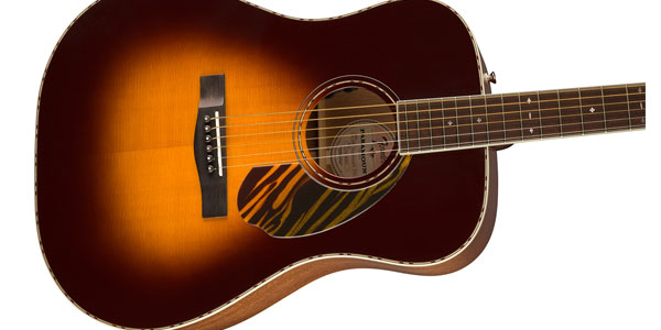 FENDER / PD-220E Dreadnought 3-Tone Vintage Sunburst画像4