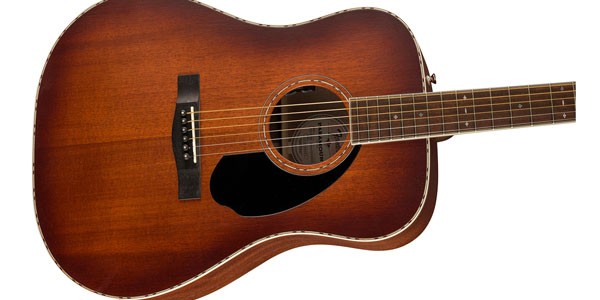 FENDER / PD-220E Dreadnought Aged Cognac Burst画像4