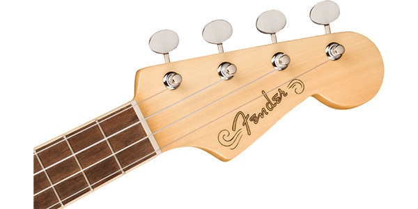 FENDER ( フェンダー )  / Fullerton Strat Uke White Pickguard Candy Apple Red画像5