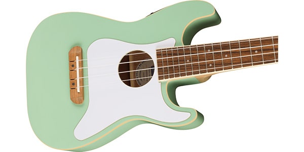 FENDER / Fullerton Strat Uke White Pickguard Surf Green画像4