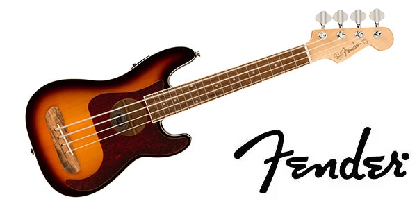 FENDER / Fullerton PB Uke Tortoiseshell PG 3-Color SB アウトレット品