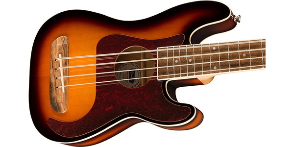 FENDER / Fullerton PB Uke Tortoiseshell PG 3-Color SB アウトレット品画像4
