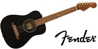 FENDER DE Redondo Mini with Bag  Black Top