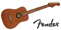 FENDER / DE Redondo Mini Walnut All Mahogany