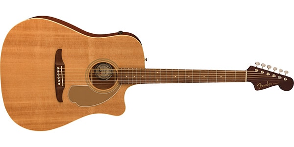 FENDER / Redondo Player Walnut FB Gold Pickguard Natural画像3