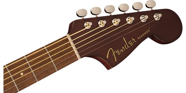 FENDER / Redondo Player Walnut FB Gold Pickguard Natural画像5