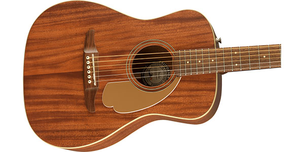 FENDER / FSR Malibu Player Walnut All Mahogany画像4