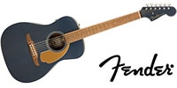 FENDER Malibu Player Midnight Satin