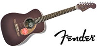 FENDER / Malibu Player Walnut Burgundy Satin