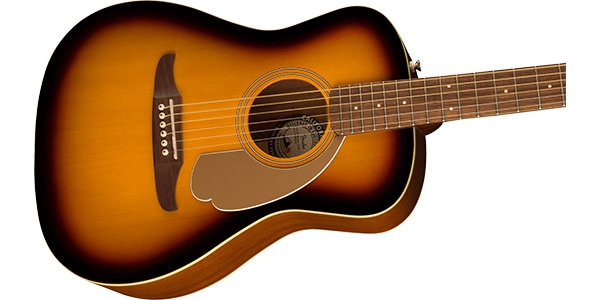 FENDER / Malibu Player Walnut FB Gold Pickguard Sunburst画像4
