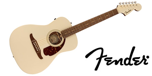 FENDER / Malibu Player Tortoiseshell PG Olympic White