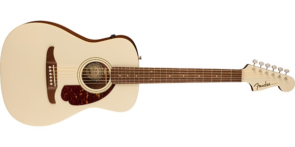 FENDER / Malibu Player Tortoiseshell PG Olympic White画像3