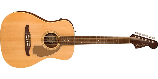 FENDER / Malibu Player Walnut FB Gold Pickguard Natural画像3