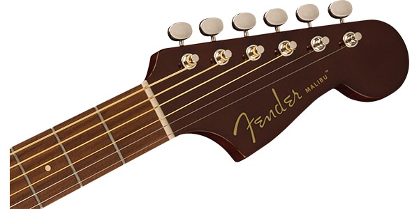 FENDER / Malibu Player Walnut FB Gold Pickguard Natural画像5