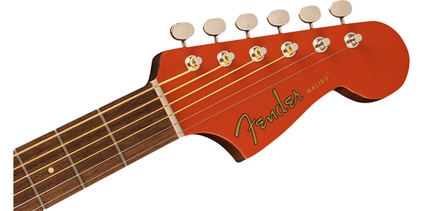FENDER / Malibu Player Walnut FB White Pickguard Fiesta Red画像5