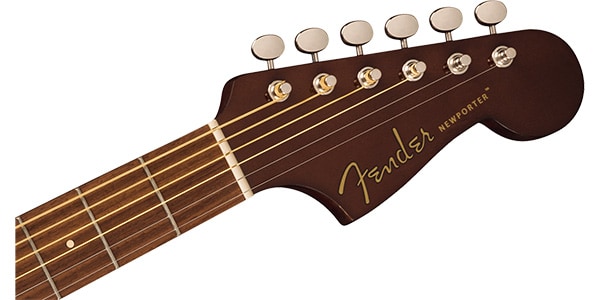 FENDER / Newporter Player Walnut FB Gold Pickguard Natural画像5