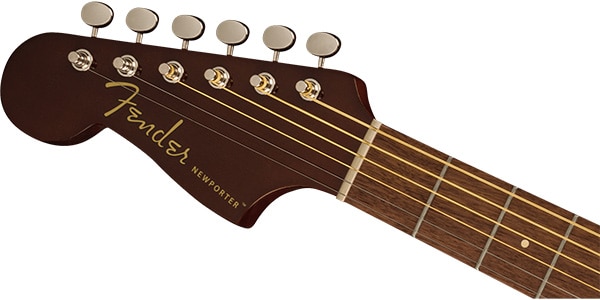 FENDER / Newporter Player Left-Handed Gold Pickguard Natural画像4