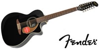 FENDER Villager 12-String Black