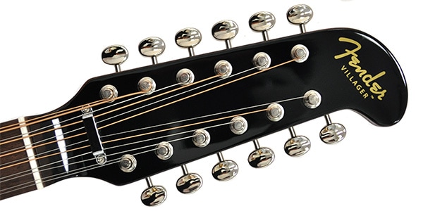 FENDER / Villager 12-String Black画像4