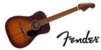FENDER / Malibu Special Pau Ferro FB Black Pickguard Honey Burst
