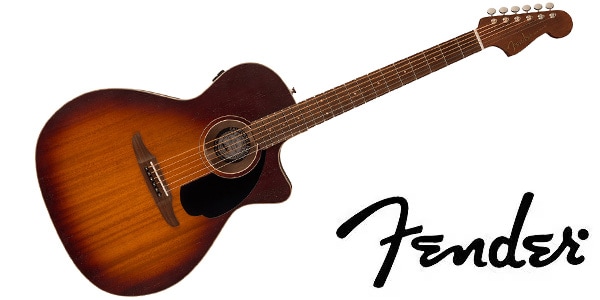 FENDER / Newporter Special Pau Ferro FB Black Pickguard Honey Burst